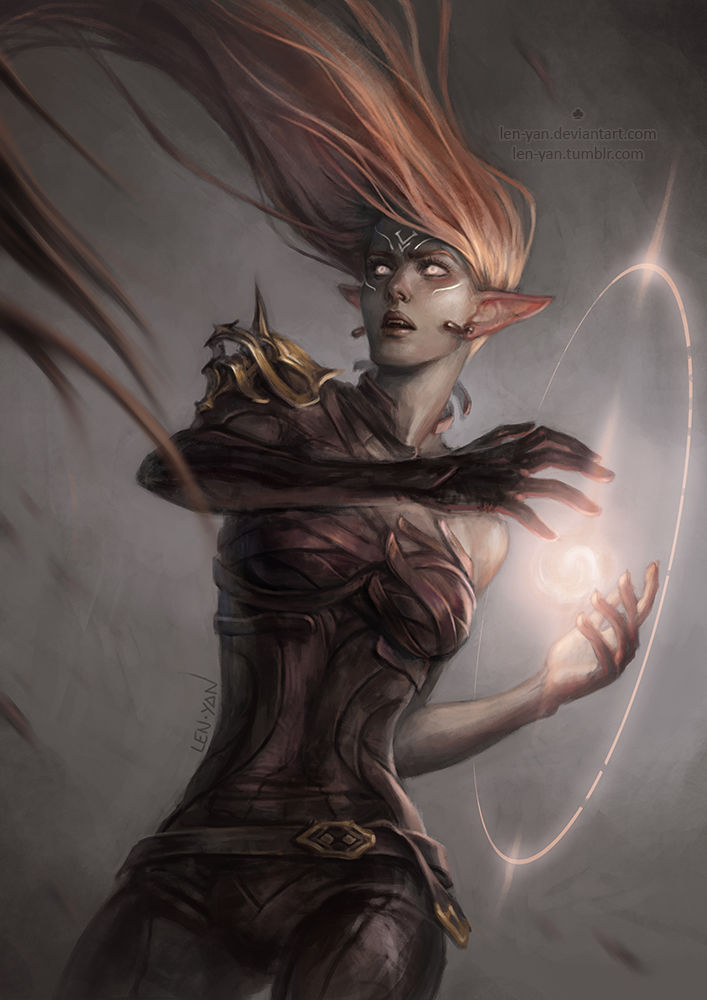 knightandknights:    windcaster by Magdalena Pagowska  