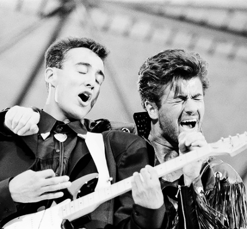 On this day: On June 28, 1986, in front of a sold out Wembley Stadium crowd, George Michael and Andr