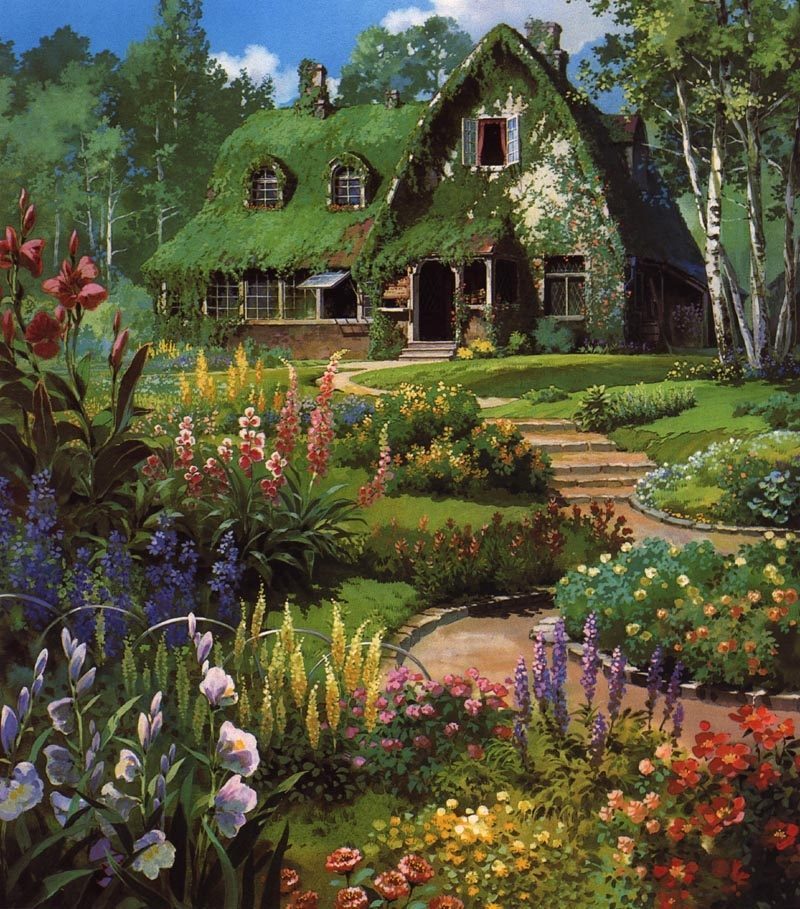 theamazingdigitalart:  The amazing concept art of Kiki’s Delivery Service by Studio