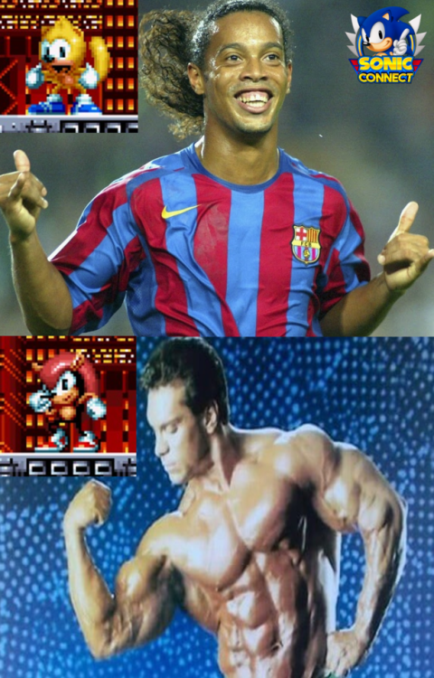 Rayzinho Gaúcho and Mighty The Bodybuilder