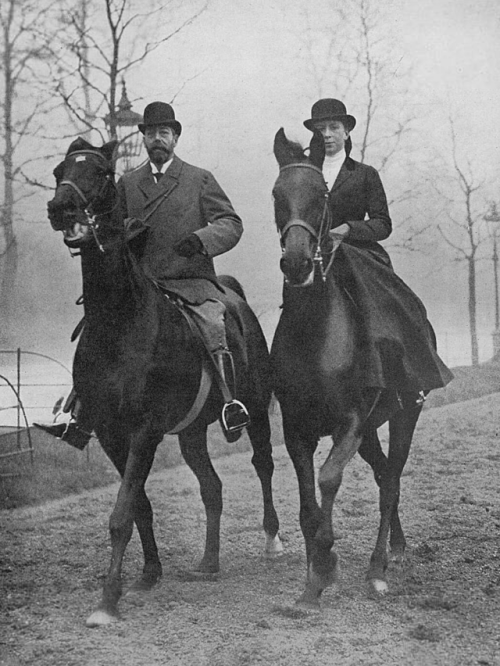 theroyalhistory:King George V and Princess Mary, 1913