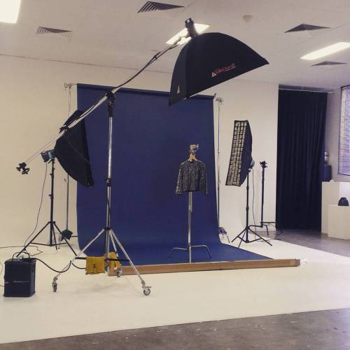 stephdoran:  Ready for thus afternoon’s collaboration with the amazing @jyotichandra and gorgeous @casey.lee.lyons and if course, the wonderful stand in model pictured.  #studio #collabiration #fashion #broncolor #melbournephotographer #model #blue