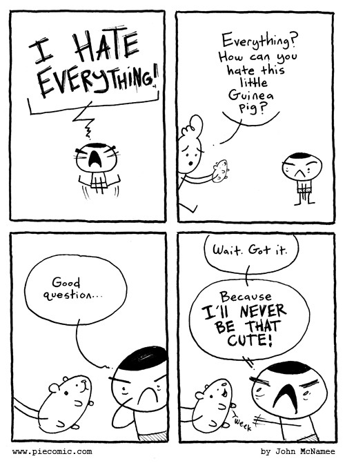 thefrogman:  Pie Comic by John McNamee [tumblr]