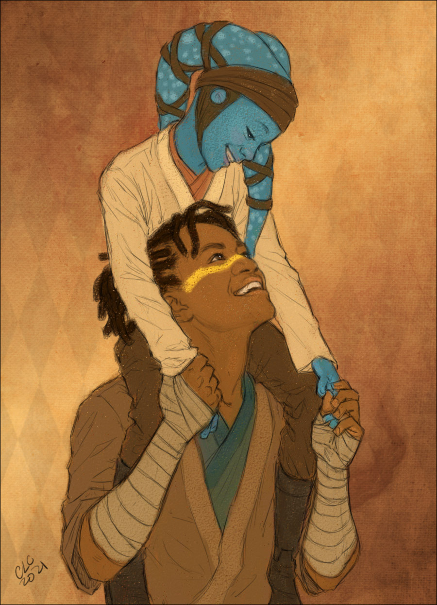 Aayla secura star wars visions