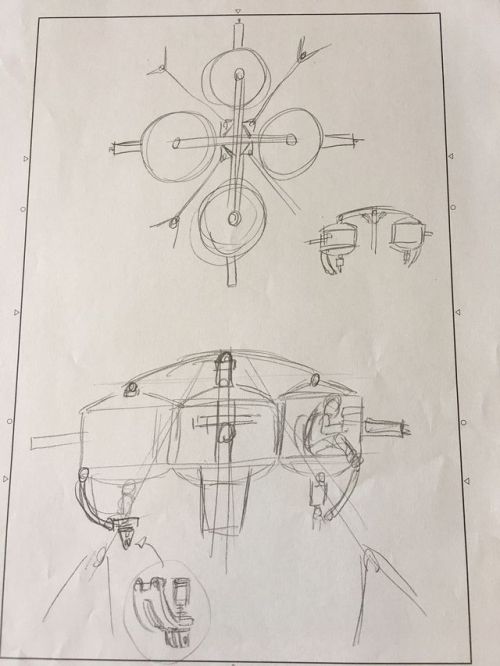 SnK News: Isayama Hajime Shares Sketches of Cart Titan DesignIsayama Hajime shared design concepts of the Cart Titan and its gear on his new blog entry! He recently divulged more details of the equipment in his SnK Character Directory interview.More on