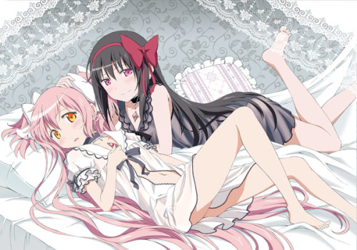 zan66:「夜のまどほむ」/「あゆっこ＠C87日曜フ―16a」のイラスト [pixiv]