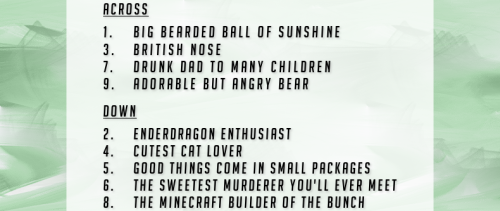 rooster-tumble: Achievement Hunter: Crossword