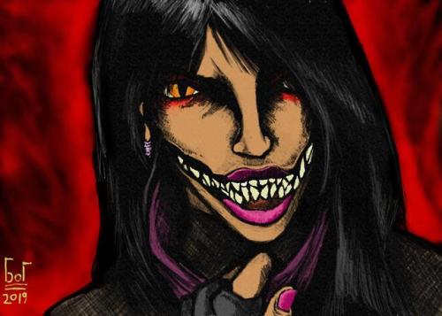 Mileena from Mortal Kombat.I’m hoping she’ll make the cut for 11. 