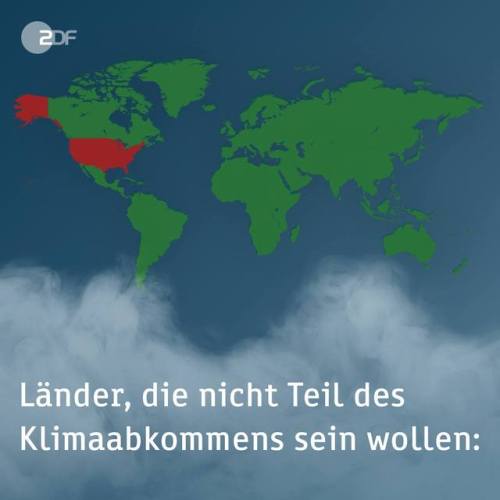 allthingsgerman: “Countries which don’t want to be part of the Paris climate agreem
