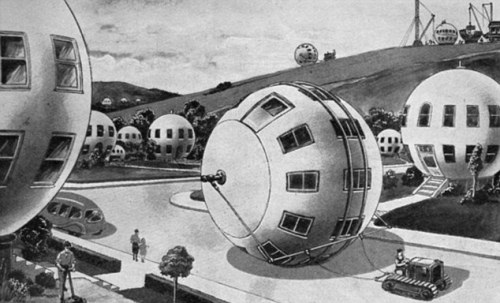 catrinastewart:‘When Home Owners Roll Their Own’  The home of the future as seen in the 1930’s