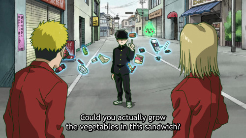 lordsmaf:This? This shit right here? Why Mob Psycho 100 is my favorite anime right now.