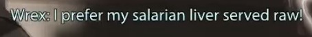 garrus: garrus and wrex: I’m nothing like him! garrus and wrex: 