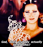 cinnasownmockingjay:  Katniss Everdeen + Judging You