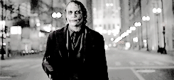 palpattine:  “He knows he’s crazy, most of the villains in comics who are insane have no idea they are. But The Joker is aware of it, and he loves it. He loves the concept that he is chaos to Batman’s logic and order.” 
