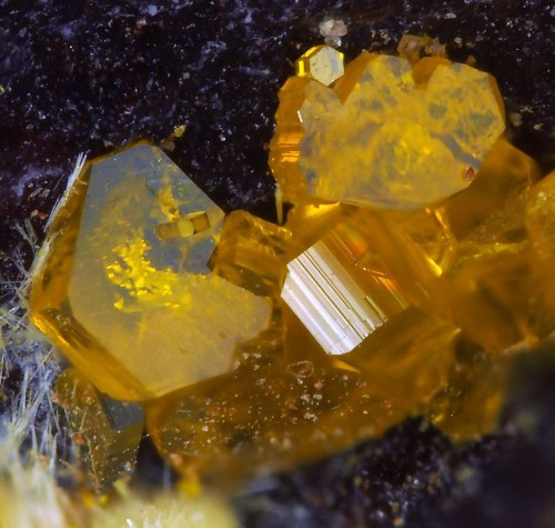 Rare radioactive Billietite & Studtite - Krunkelbach Valley, Menzenschwand, Baden-Württemberg, G