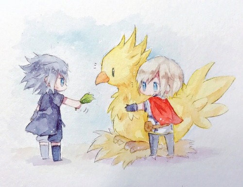 stluc123:  I hope they can be good friends in DISSIDIA🐣