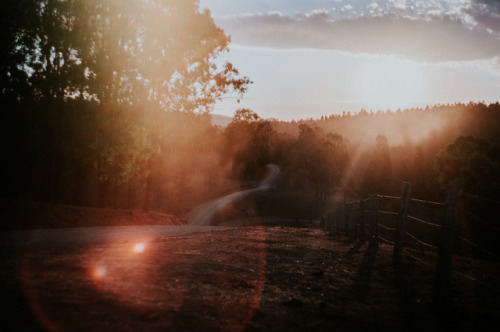 Roads through the hills at sunset;Instagram