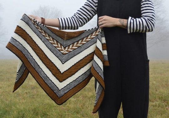 Boho Texture Triangle