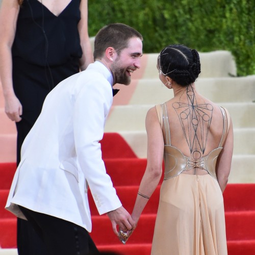 dazzledbyrob:Rob & Twigs  at The Met gala 2016 