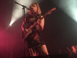 riotswift:Carrie Brownstein of Sleater-Kinney in Perth, Australia.