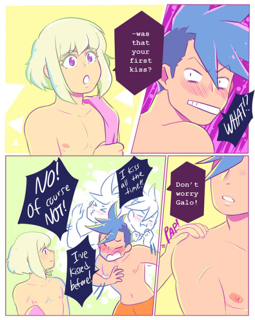 frantabulosa: PROMARE Spoilers!! Galo is the biggest virgin but Lio is here to fix that~  o(｀ω´*)o