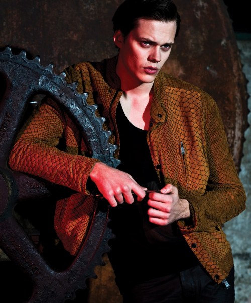 edenliaothewomb:  Bill Skarsgård, photogrpahed by Caitlin Cronenberg for Essential Homme, April/May 2015.