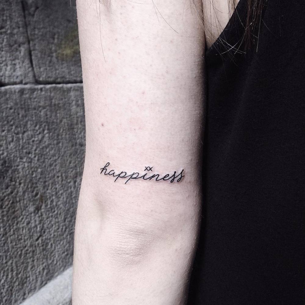 happiness is where you are quote tattoo trends - Lemon8 Search