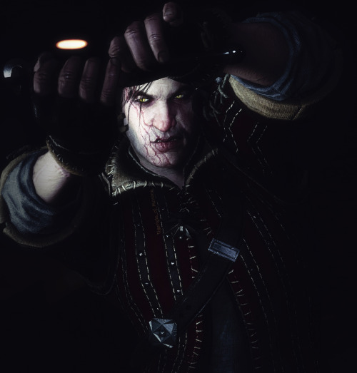 tygerlyla: Thank you @alphagravy for the photos. Eskel, in the midst of a fight. Edited as usual in 