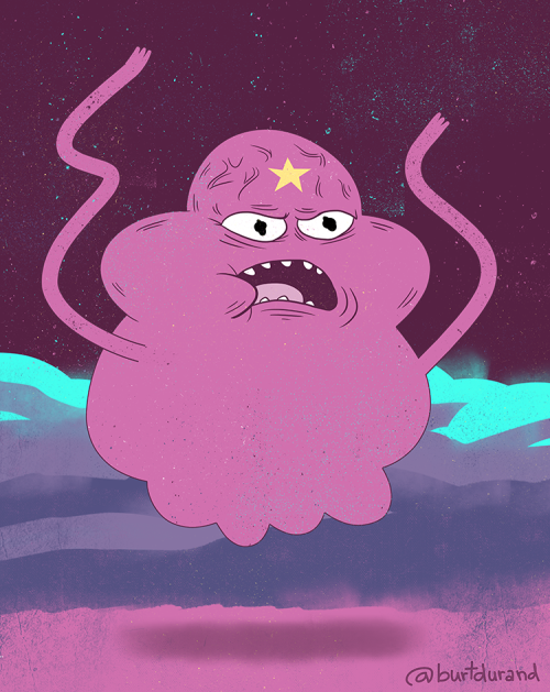 Impromptu Adventure Time theme today on Drawed Globs! -burt