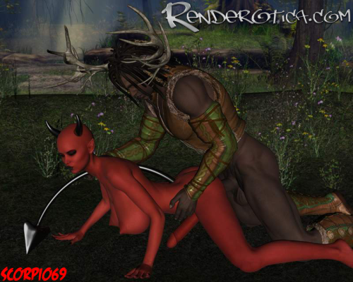 XXX Halloween HijinxCreated by Renderotica Artist photo