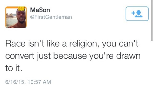 kingjammyjam:  carefreeblackho:  YALL!!!!!  This is the best analogy ever. Please spread this wtf 
