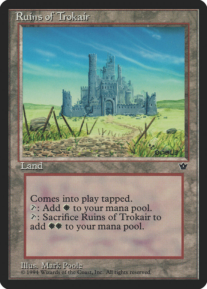 sarpadianempiresvol-viii:  Mark Poole‘s cycle of basic lands in Dominaria each
