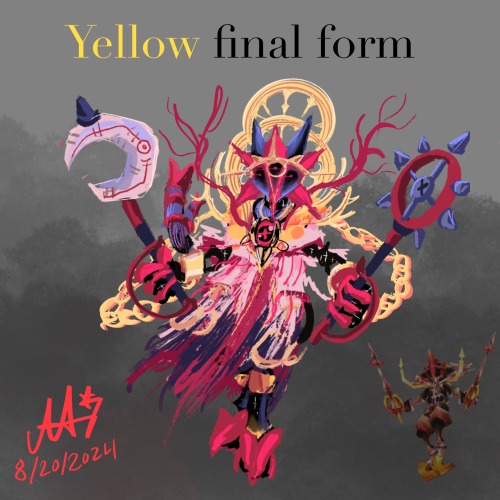 Also I Made A Narinder Version Of The Xion 1st Form And Final Form. While Planning The Comic. Hope Ya