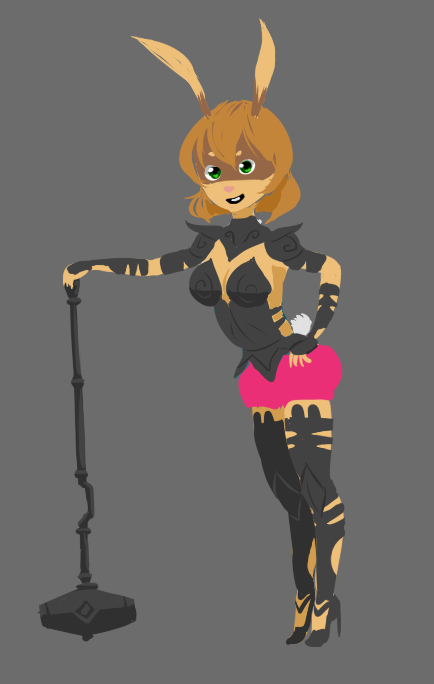 lusty-sketchies:  battlemode bunbun!lineless adult photos