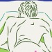 kwa56-blog:‘Alan-The pink tattoo#1’ Acrylic pen on archive paper.Approx.9x8inches.KRWall.