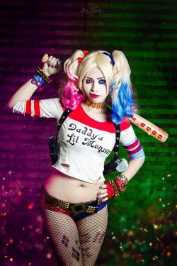 cosplayandanimes:  Harley Quinn -  DC Comicssource