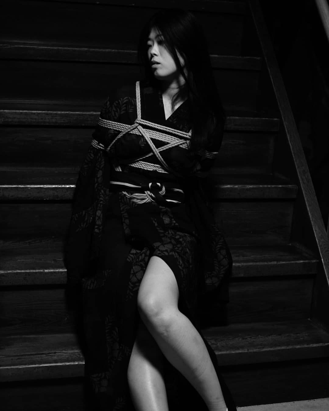 mozu-mozu:  年末に元遊郭の旅館に行って来ました。  #緊縛 #kinbaku