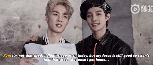 Ten, ‘96 Line: fresh, Cute And Young Kun, Also ‘96 Line: old, Decrepit, Could Die Any Minute