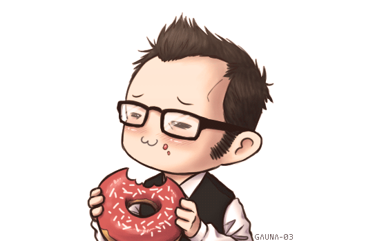 shibarifan01:  fuckyouverizonandtvmblr-deactiv: Chibi!Finch eating a donut on your