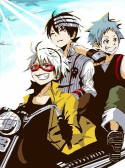 captain-somebody:  Soul, Death the kid and Black star from soul eater 