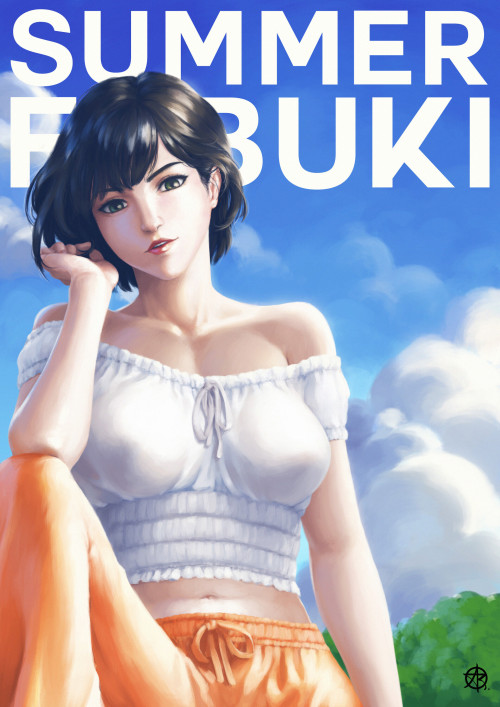 fantasy-scifi-art:  Fubuki Summer Fan Art by Artmancer Imaginarium 