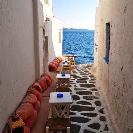 You gotta #love these little alleyways you randomly find #Inlove #greece #ellas #ilovegreece #foreve