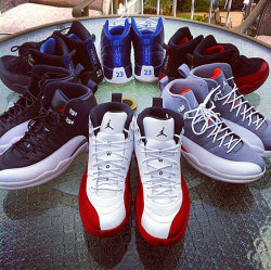 phuckindope:  Jordan 12’s