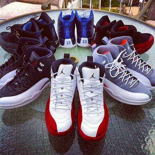 phuckindope:  Jordan 12s 