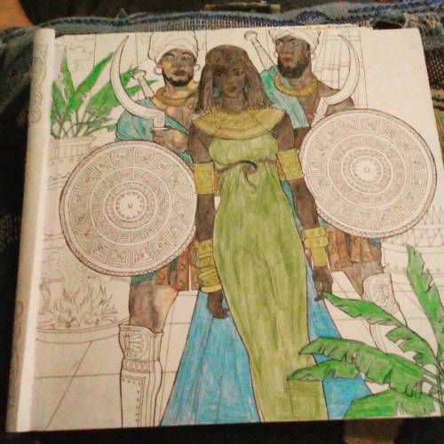 #throneofglass #coloringbook. WiP #tog #nehemia #nehemiaytger #sjmaas