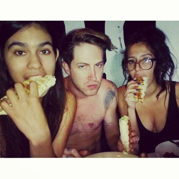The best bfast burritos ever. Ever. #chefdanimal #definitelymorningpeople #regram