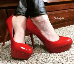 ohmandy56:  International Women’s Day ❤ Wearing red for A Day Without Women || Shoes by Aldo