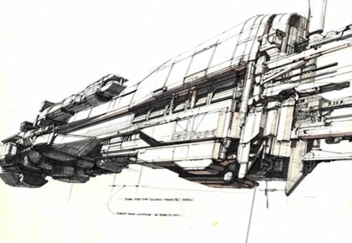 rocketumbl: Syd Mead Aliens Concept Art 