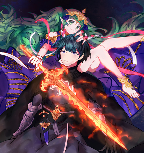 Byleth and Sothis