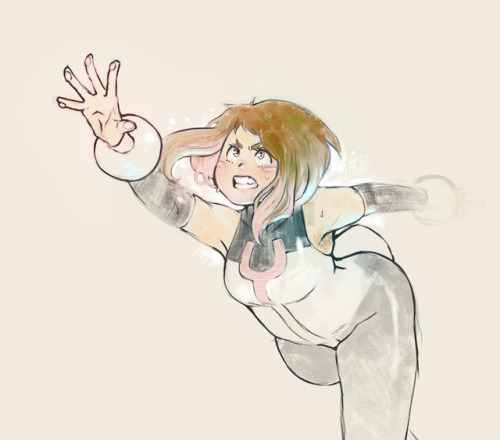 An older Uraraka Ochako &lt;3